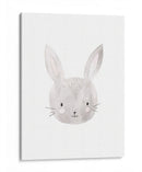 Conejito gris de acuarela | Cuadro decorativo de Canvas Lab