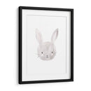 Conejito gris de acuarela | Cuadro decorativo de Canvas Lab