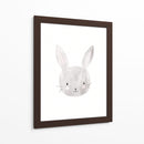 Conejito gris de acuarela | Cuadro decorativo de Canvas Lab