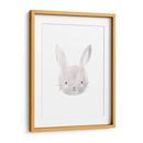 Conejito gris de acuarela | Cuadro decorativo de Canvas Lab