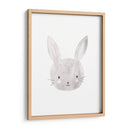 Conejito gris de acuarela | Cuadro decorativo de Canvas Lab