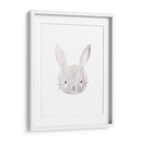 Conejito gris de acuarela | Cuadro decorativo de Canvas Lab