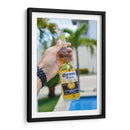 Coronita y alberca | Cuadro decorativo de Canvas Lab