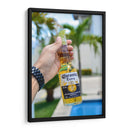 Coronita y alberca | Cuadro decorativo de Canvas Lab