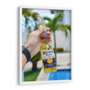 Coronita y alberca | Cuadro decorativo de Canvas Lab