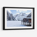 Cottage nevado | Cuadro decorativo de Canvas Lab