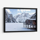 Cottage nevado | Cuadro decorativo de Canvas Lab
