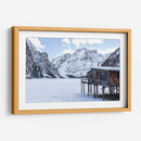 Cottage nevado | Cuadro decorativo de Canvas Lab