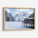 Cottage nevado | Cuadro decorativo de Canvas Lab