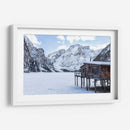 Cottage nevado | Cuadro decorativo de Canvas Lab