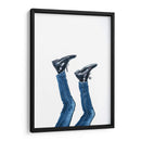 De cabeza con mezclilla | Cuadro decorativo de Canvas Lab