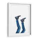 De cabeza con mezclilla | Cuadro decorativo de Canvas Lab