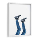 De cabeza con mezclilla | Cuadro decorativo de Canvas Lab