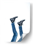 De cabeza con mezclilla | Cuadro decorativo de Canvas Lab