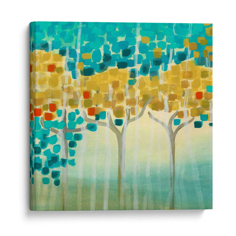 Bosque Mosaico I - June Erica Vess | Cuadro decorativo de Canvas Lab