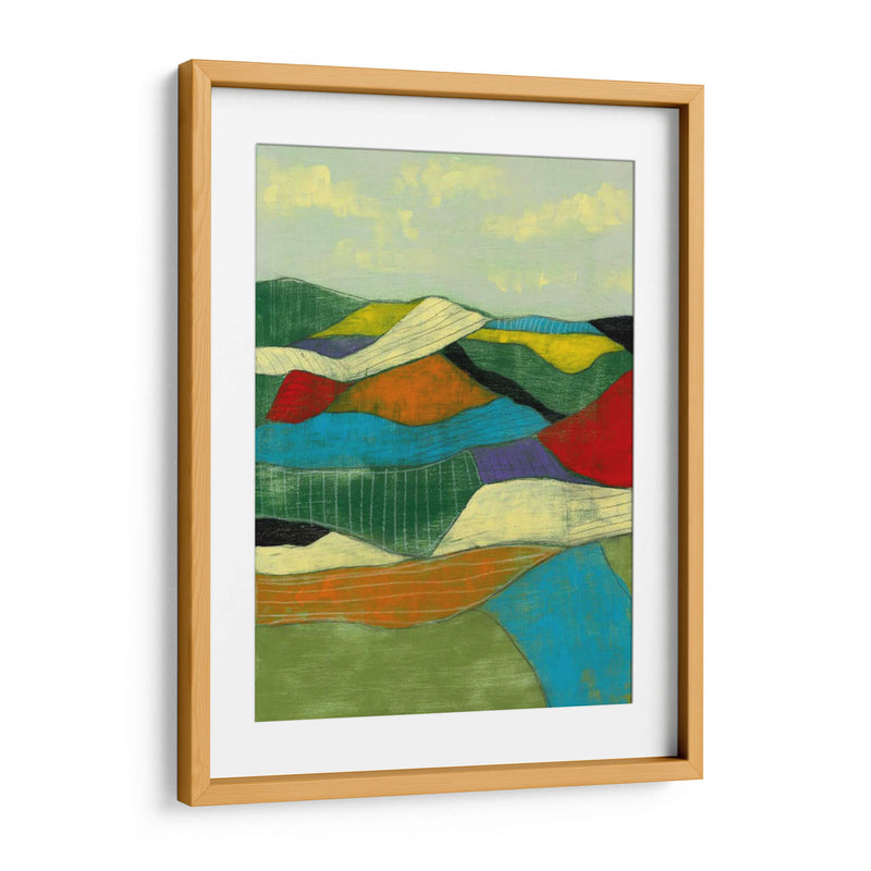 Los Campos Patchwork Me - Jennifer Goldberger | Cuadro decorativo de Canvas Lab