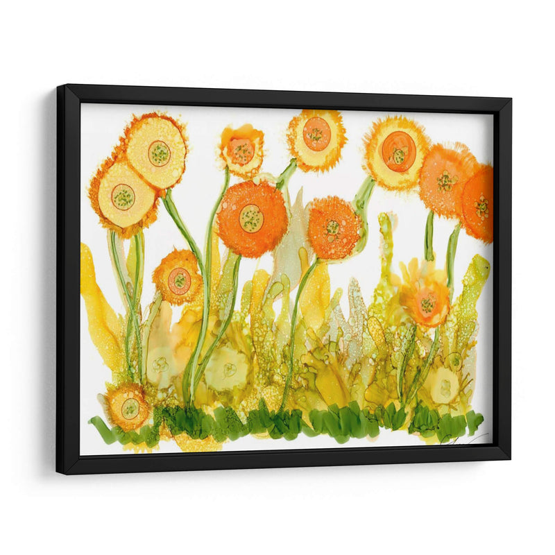 Iluminada Por El Sol Amapolas II - Cheryl Baynes | Cuadro decorativo de Canvas Lab