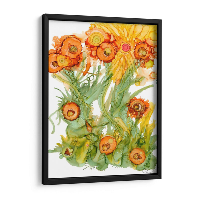 Sunlit Amapolas III - Cheryl Baynes | Cuadro decorativo de Canvas Lab