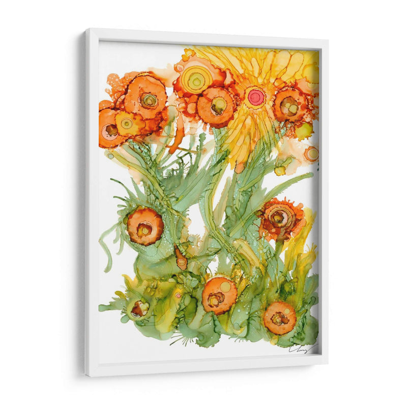 Sunlit Amapolas III - Cheryl Baynes | Cuadro decorativo de Canvas Lab