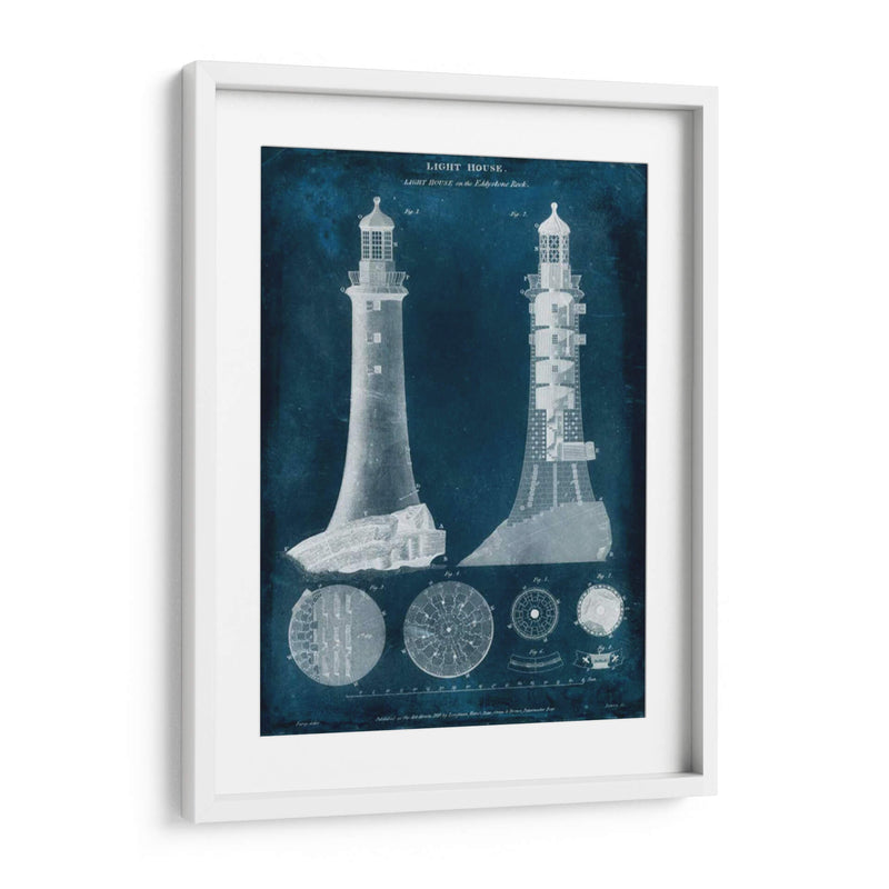 Blueprint Faro - Vision Studio | Cuadro decorativo de Canvas Lab