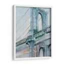 Acuarela Puente Estudio I - Ethan Harper | Cuadro decorativo de Canvas Lab