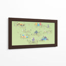 Didactic valley | Cuadro decorativo de Canvas Lab