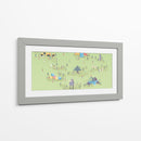 Didactic valley | Cuadro decorativo de Canvas Lab