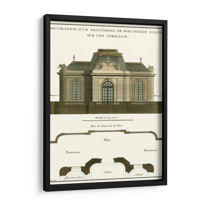 Palacio De Belvedere I | Cuadro decorativo de Canvas Lab