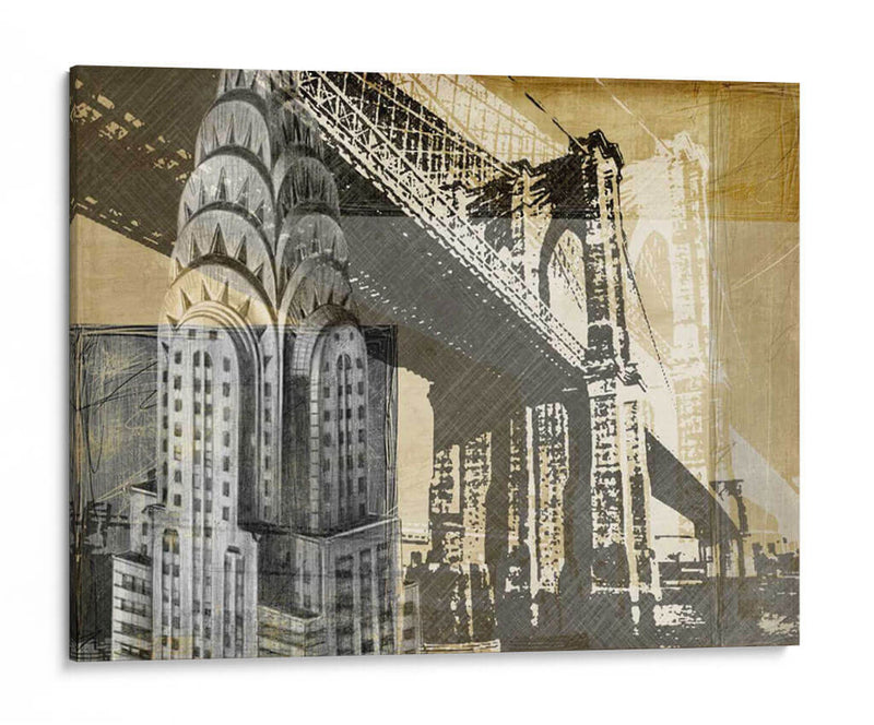 Metropolitana Collage I - Ethan Harper | Cuadro decorativo de Canvas Lab