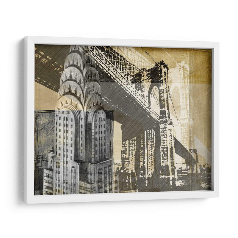 Metropolitana Collage I - Ethan Harper | Cuadro decorativo de Canvas Lab