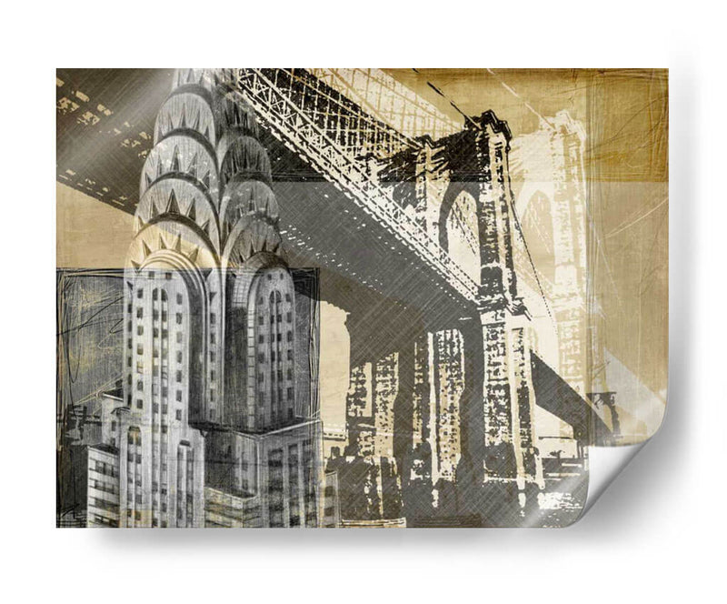 Metropolitana Collage I - Ethan Harper | Cuadro decorativo de Canvas Lab