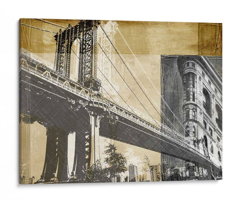 Metropolitana Collage II - Ethan Harper | Cuadro decorativo de Canvas Lab