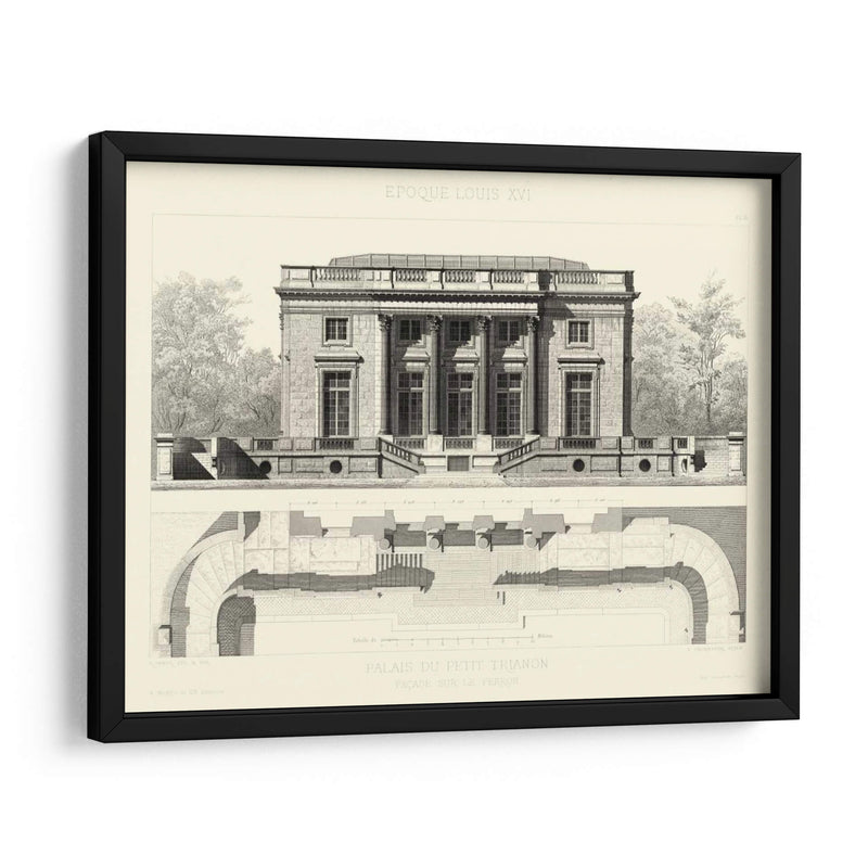 Palais Du Petit Trianon - E. Obermayer | Cuadro decorativo de Canvas Lab