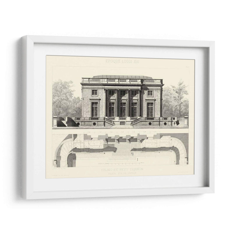 Palais Du Petit Trianon - E. Obermayer | Cuadro decorativo de Canvas Lab