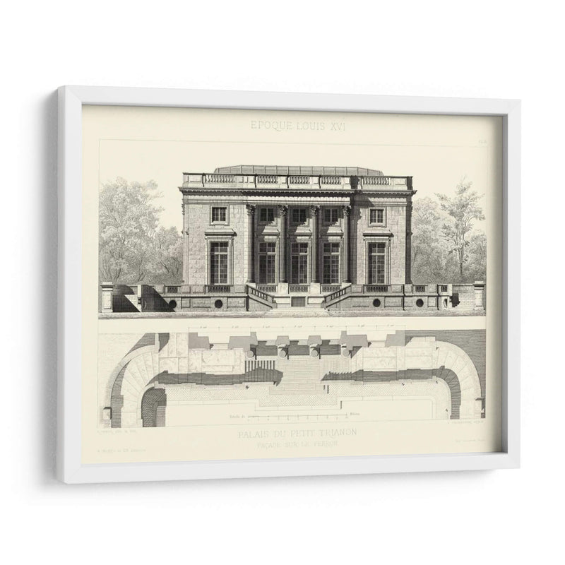 Palais Du Petit Trianon - E. Obermayer | Cuadro decorativo de Canvas Lab