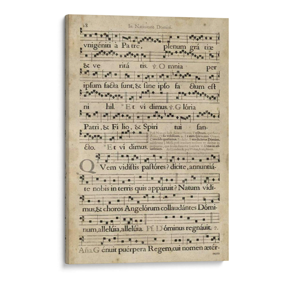 Vitela Cancionero III | Cuadro decorativo de Canvas Lab