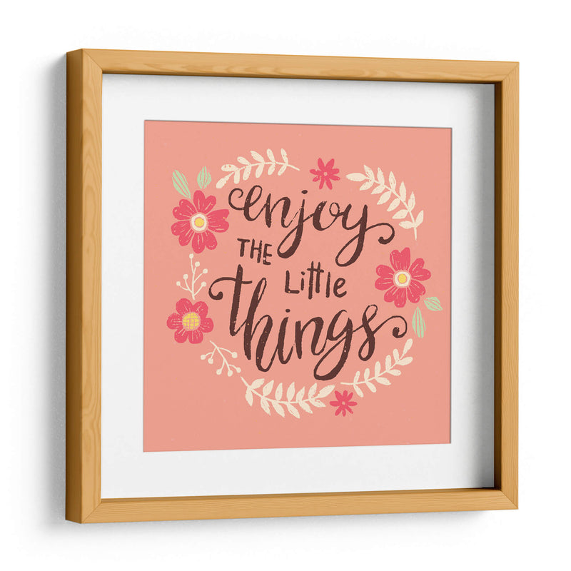 Enjoy the Little Things | Cuadro decorativo de Canvas Lab