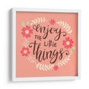 Enjoy the Little Things | Cuadro decorativo de Canvas Lab