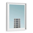 Edificio blanco | Cuadro decorativo de Canvas Lab