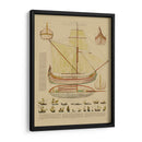 Plan De Envío Antiguo I - Vision Studio | Cuadro decorativo de Canvas Lab