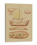 Plan De Envío Antiguo III - Vision Studio | Cuadro decorativo de Canvas Lab