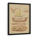 Plan De Envío Antiguo III - Vision Studio | Cuadro decorativo de Canvas Lab