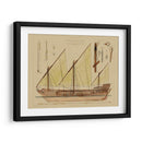 Plan De Envío Antiguos VI - Vision Studio | Cuadro decorativo de Canvas Lab