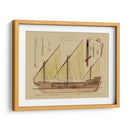 Plan De Envío Antiguos VI - Vision Studio | Cuadro decorativo de Canvas Lab