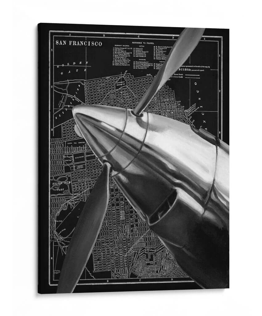 Vintage Plane II - Ethan Harper | Cuadro decorativo de Canvas Lab