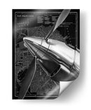 Vintage Plane II - Ethan Harper | Cuadro decorativo de Canvas Lab
