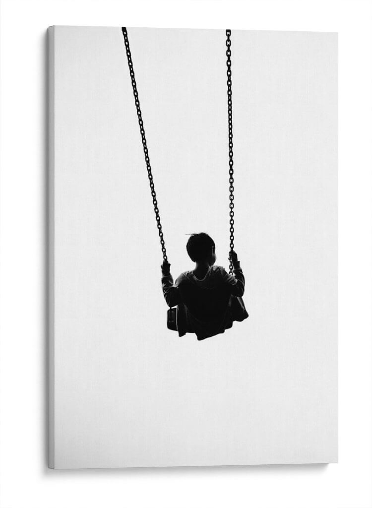 El columpio | Cuadro decorativo de Canvas Lab