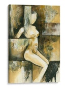 Desnudo Sentado Contemporánea I - Jennifer Goldberger | Cuadro decorativo de Canvas Lab
