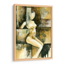 Desnudo Sentado Contemporánea I - Jennifer Goldberger | Cuadro decorativo de Canvas Lab