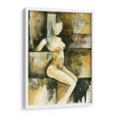 Desnudo Sentado Contemporánea I - Jennifer Goldberger | Cuadro decorativo de Canvas Lab